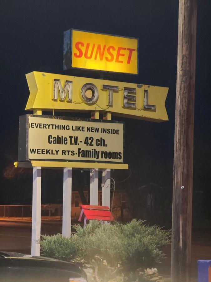 Sunset Motel Santa Rosa, Nm Exteriér fotografie